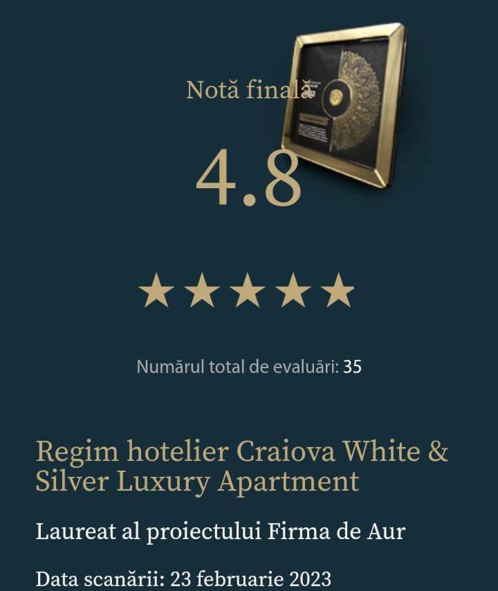 Elegant & Silver Luxury Apartment Craiova